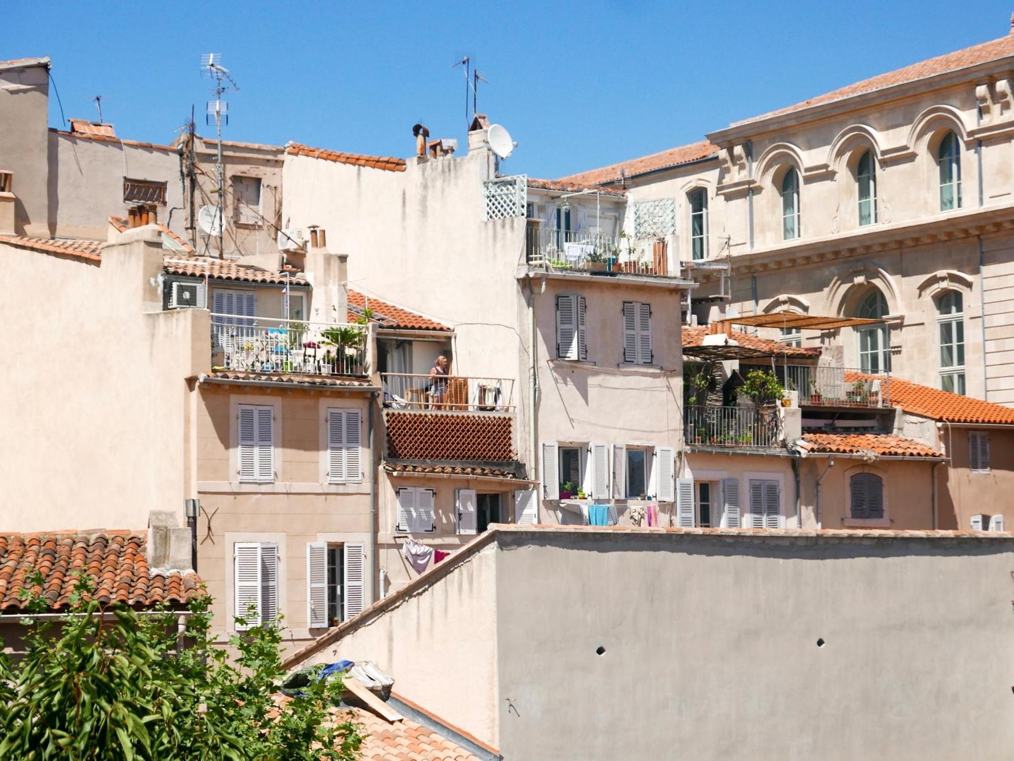 Vieux Port Panier Jardin Hotell Marseille Exteriör bild